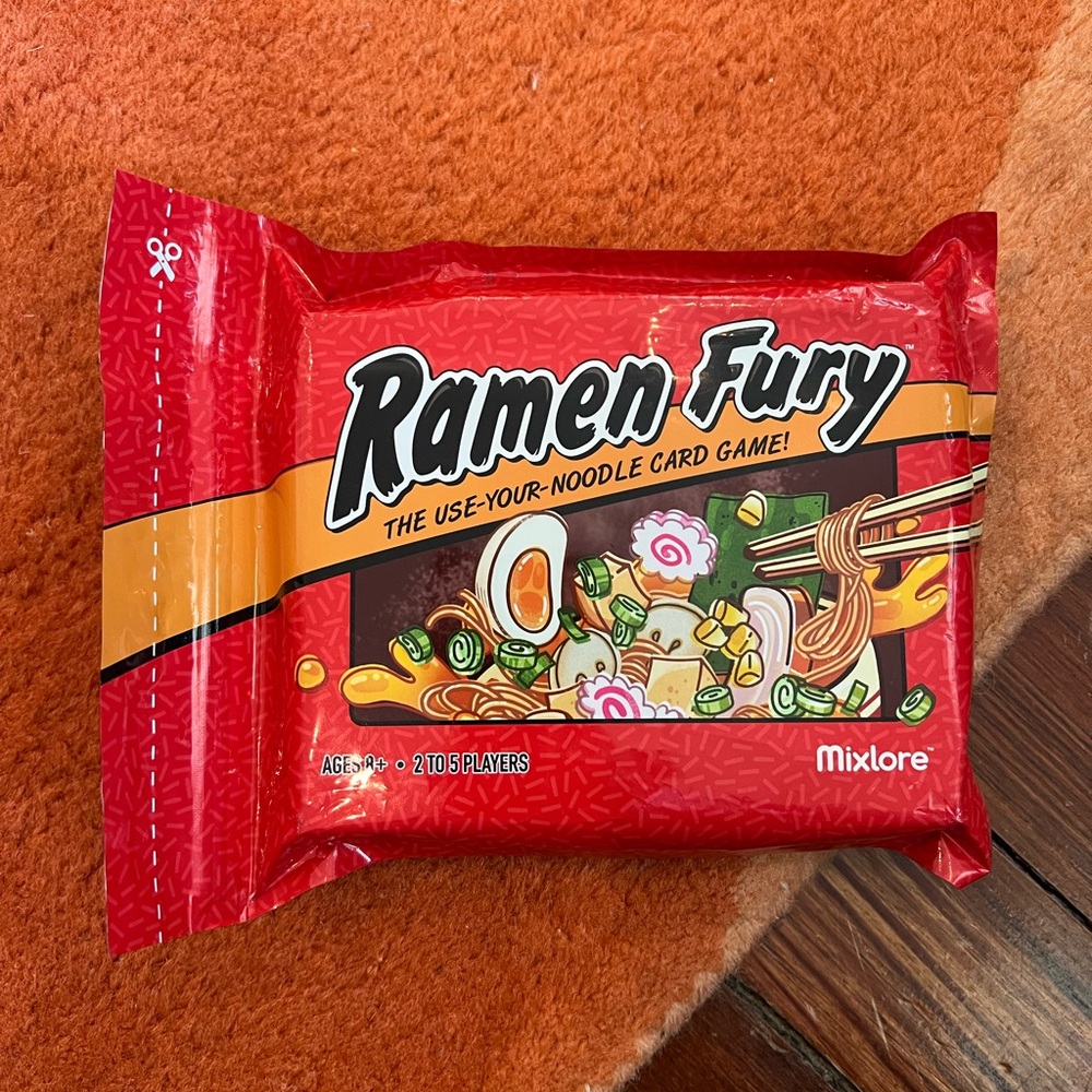 Ramen Fury Card Game - Red